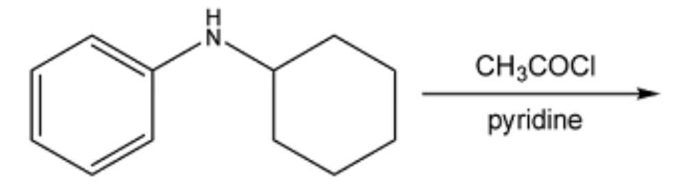 CH3COCI
pyridine
