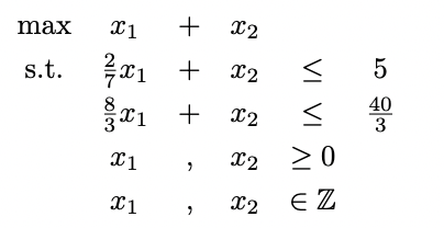 max
+ x2
x1 + *2
*i + *2
s.t.
40
3
X2
X2 EZ
VI VI
