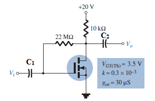 +20 V
10 k2
22 M2
C2
Ci
VaSCTh) = 3.5 V
k = 0.3 x 10-3
8o 30 μS
