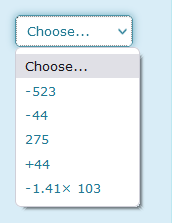 Choose...
Choose...
- 523
-44
275
+44
-1.41x 103
