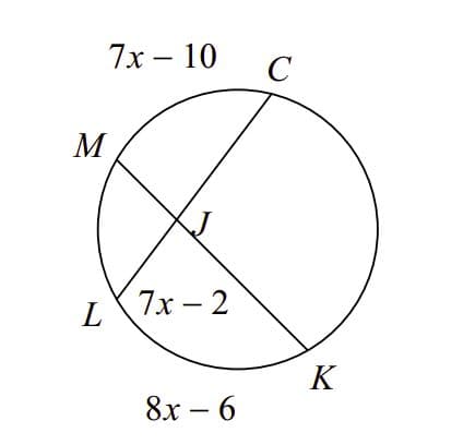 7х — 10
C
M
L
7х - 2
K
8х — 6
