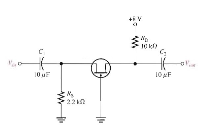 +8 V
RD
10 kN
C2
10 μF
10 μF
R5
2.2 kn
