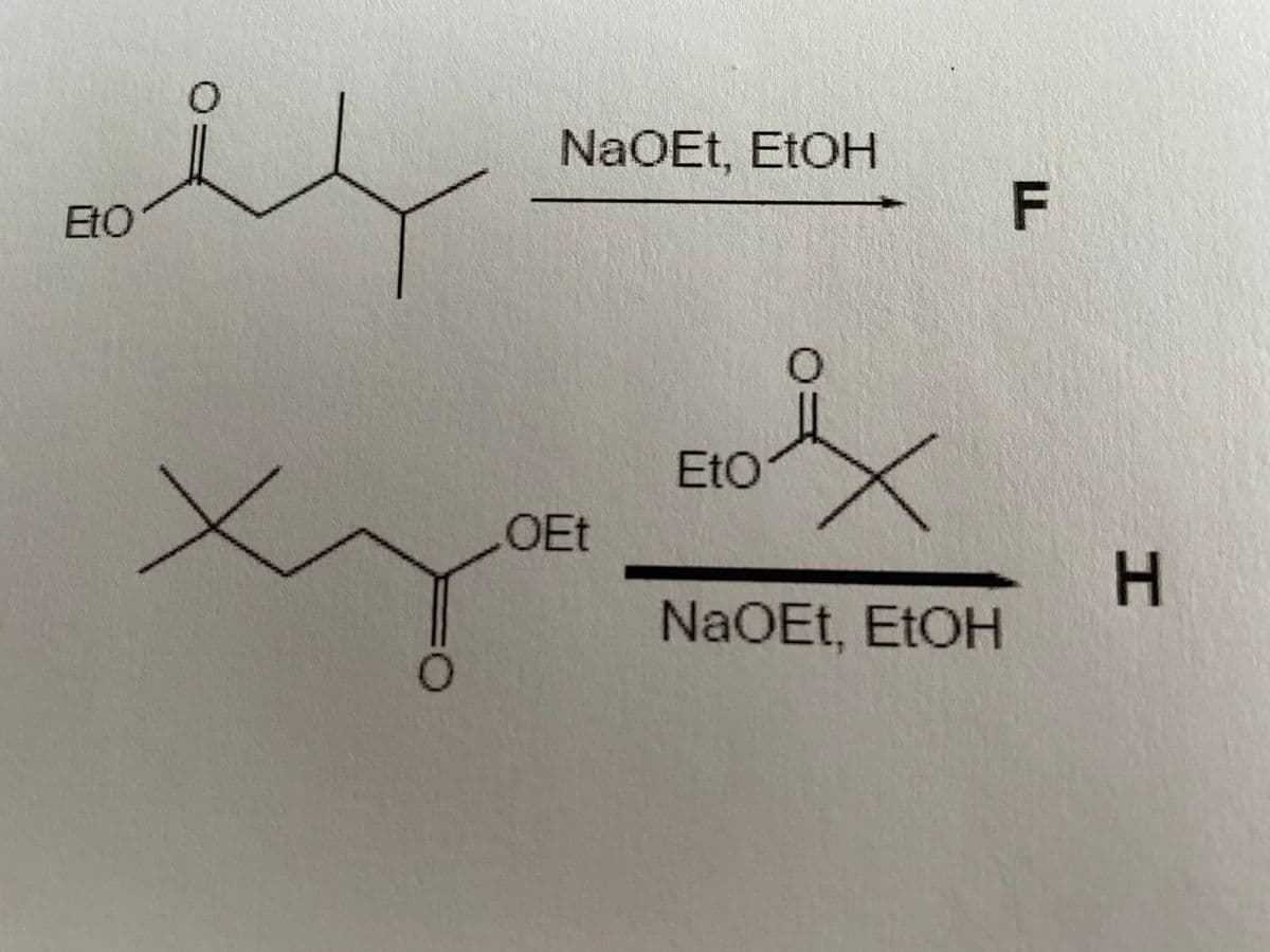 NaOEt, EtOH
EtO
F
EtO
OEt
NaOEt, EtOH
LL
