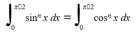 T02
sin" x dx
cos" х dx
0.
0.
