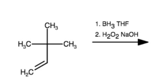 1. ВНз THF
2. H2О2 NaOH
CH3
H,C-
-CH,
H,C
