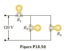 R
120 V
R2
R3
Figure P18.50
