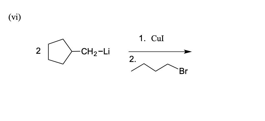 (vi)
2
aa
-CH2-Li
2.
1. Cul
Br