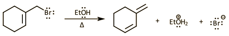 Br:
EtOH
Δ
+ EtOH₂
+
:Br: