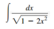 dx
(1 – 2r²
