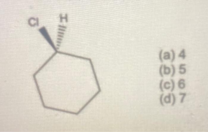 CI
(a) 4
(b) 5
(c) 6
(d) 7