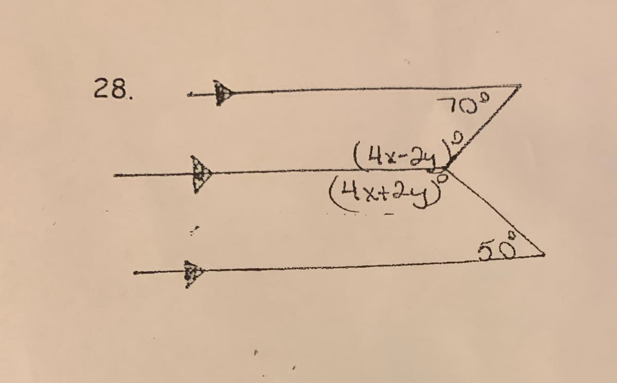 28.
70
(4x-24
(4x+24
