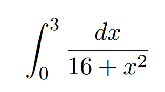 r3
0
d.x
16+ x²