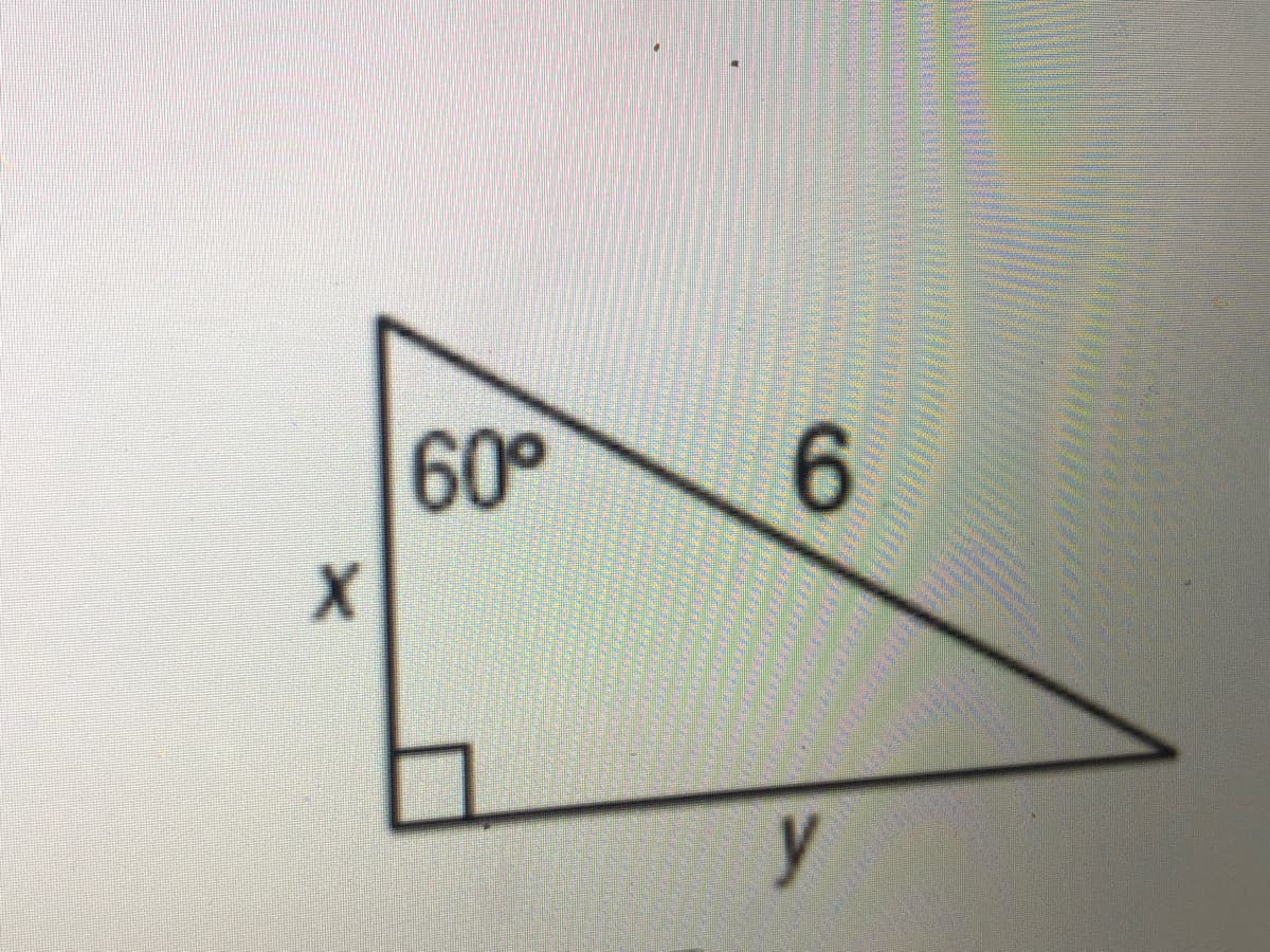 60°
6.
y
