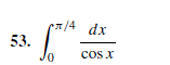 -я/4 dx
Рл /4
53.
Jo
cos x
