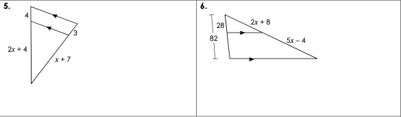 2r + 8
28
82
5x - 4
2r + 4
*+7
5.
